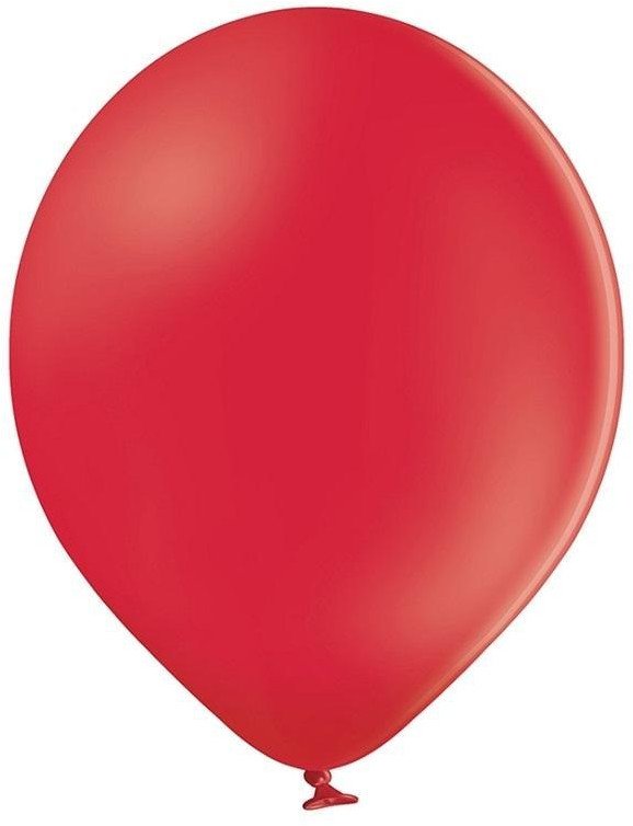 Balony pastelowe czerwone 50szt