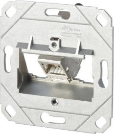 Metz METZ CONNECT C6Amodul 1-portowe gniazdo 180M UP0, czysta biel RAL9010