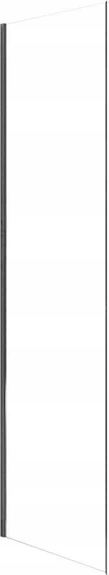 REA-K5609 / REA / RAPID / ŚCIANKA 90 PROFIL CHROM SZKŁO TRANSPARENT /