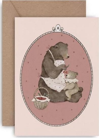 Karnet Mama - Mommy Bear