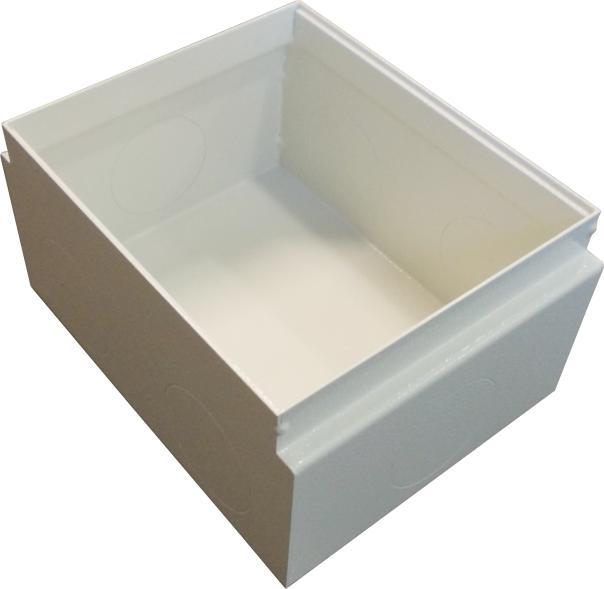 Alantec Adaptacyjna podstawa puszki podłogowej do wylewki betonowej, pasuje do puszek typu PP004 (PPP01)