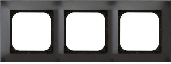 Ospel Ramka Impresja 3-krotna antracyt (R-3Y/50)