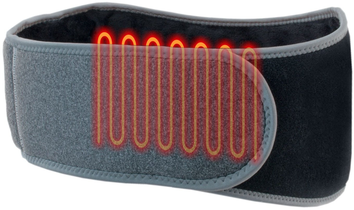 Glovii Ogrzewany pas uniwersalny z wejściem USB