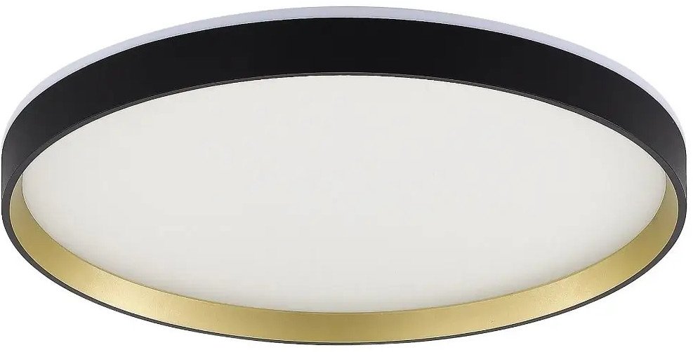 Ledowy plafon z pilotem ORBITRAL MS750400R-BK&GD LED 32W CCT czarny