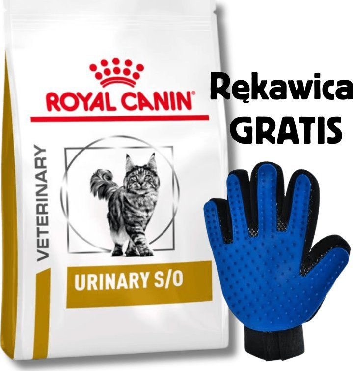 Royal Canin Urinary S/O LP34 7kg + rękawica do czesania