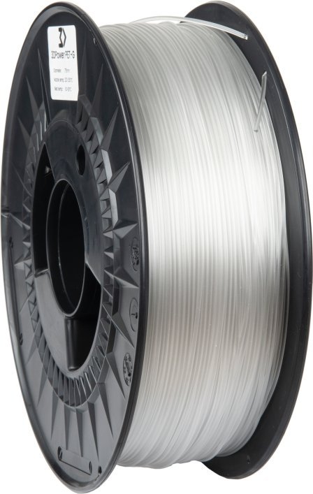 3DPower Filament 3DPower Basic PET-G 1.75mm Naturalny 1kg