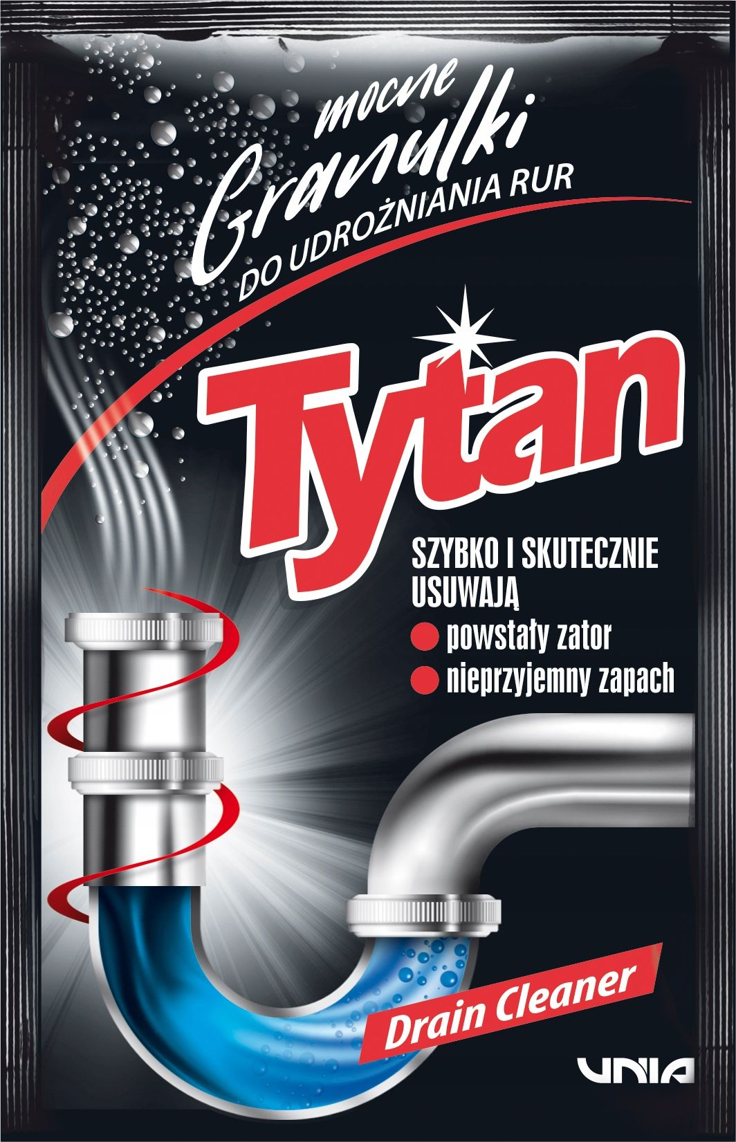 Tytan GRANULKI DO UDROŻNIANIA RUR TYTAN SASZETKA 40G
