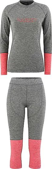 Majesty Zestaw Bielizny Technicznej Majesty Cover Lady Base Layer SET Grey/Pink S