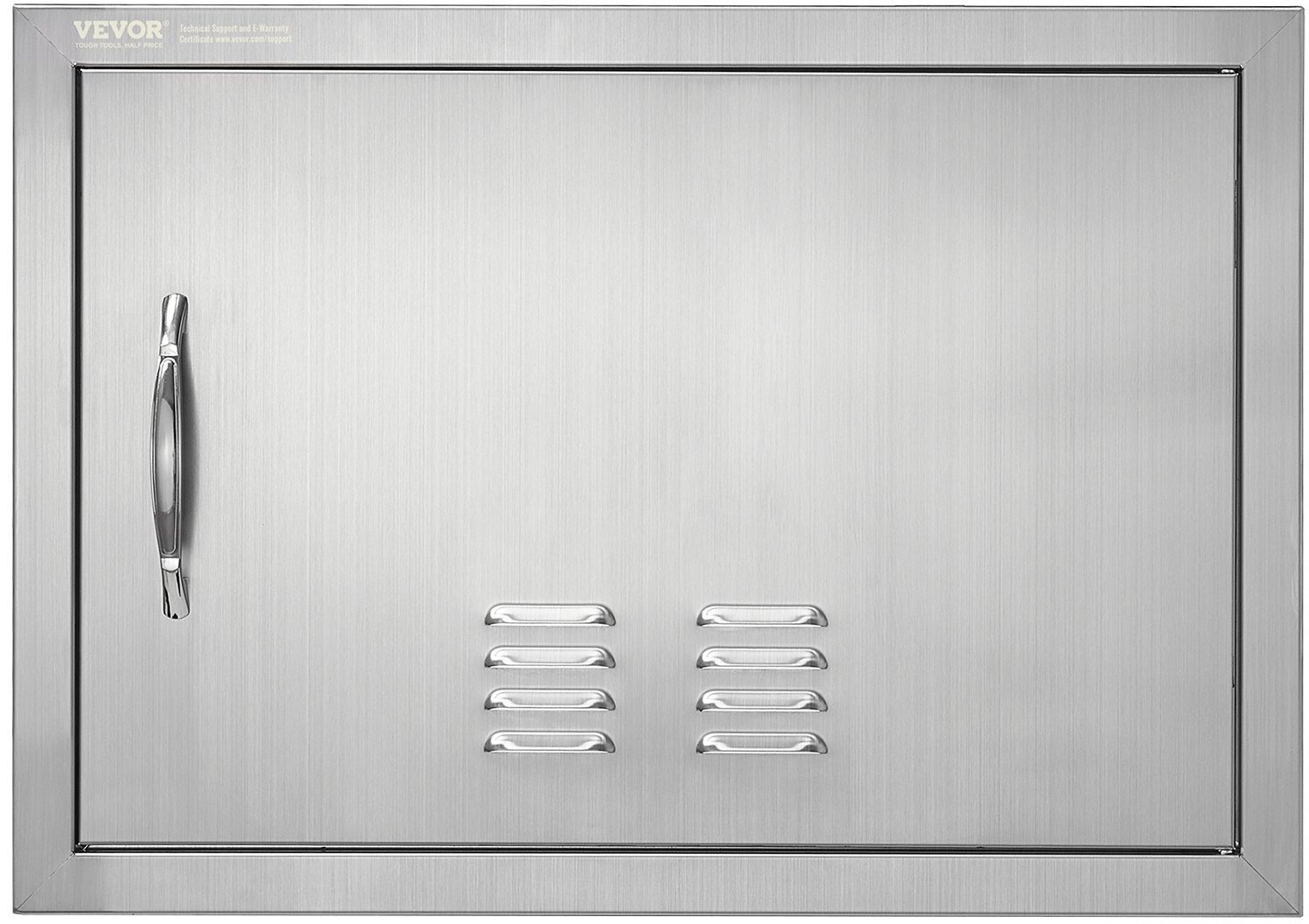 Drzwi do Grilla ze Stali Nierdzewnej 43x61x46cm