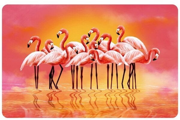 Galda paliktnis 43 5x28cm flamingo 8032636660039