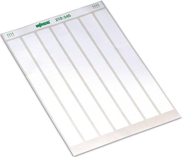 Wago Karta z oznacznikami samoprzylepnymi do samodzielnego opisu 7x25 szt. (210-345)