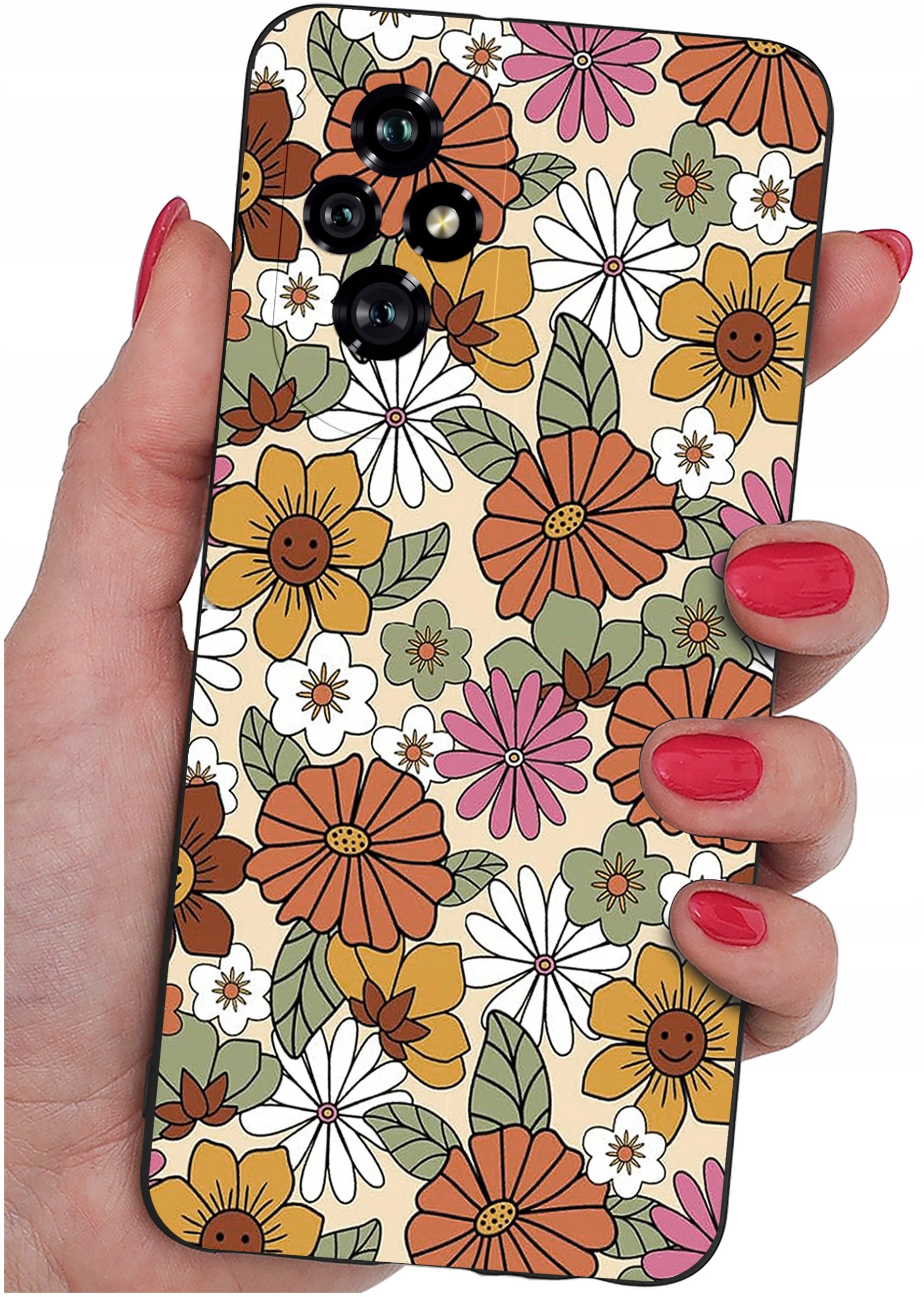 ETUI do Honor 200 5G | WZORY | SILIKONOWE MATT CASE + SZKŁO 9H