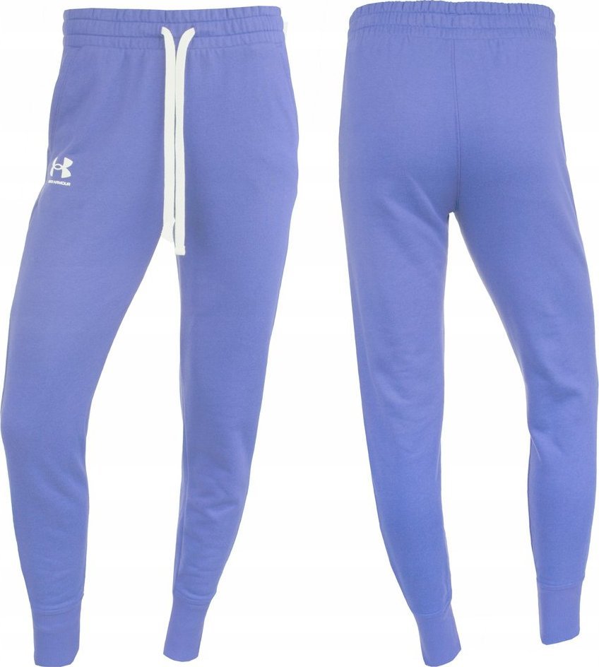 Under Armour Spodnie damskie Under Armour Rival Fleece fioletowe 1356416 495 L