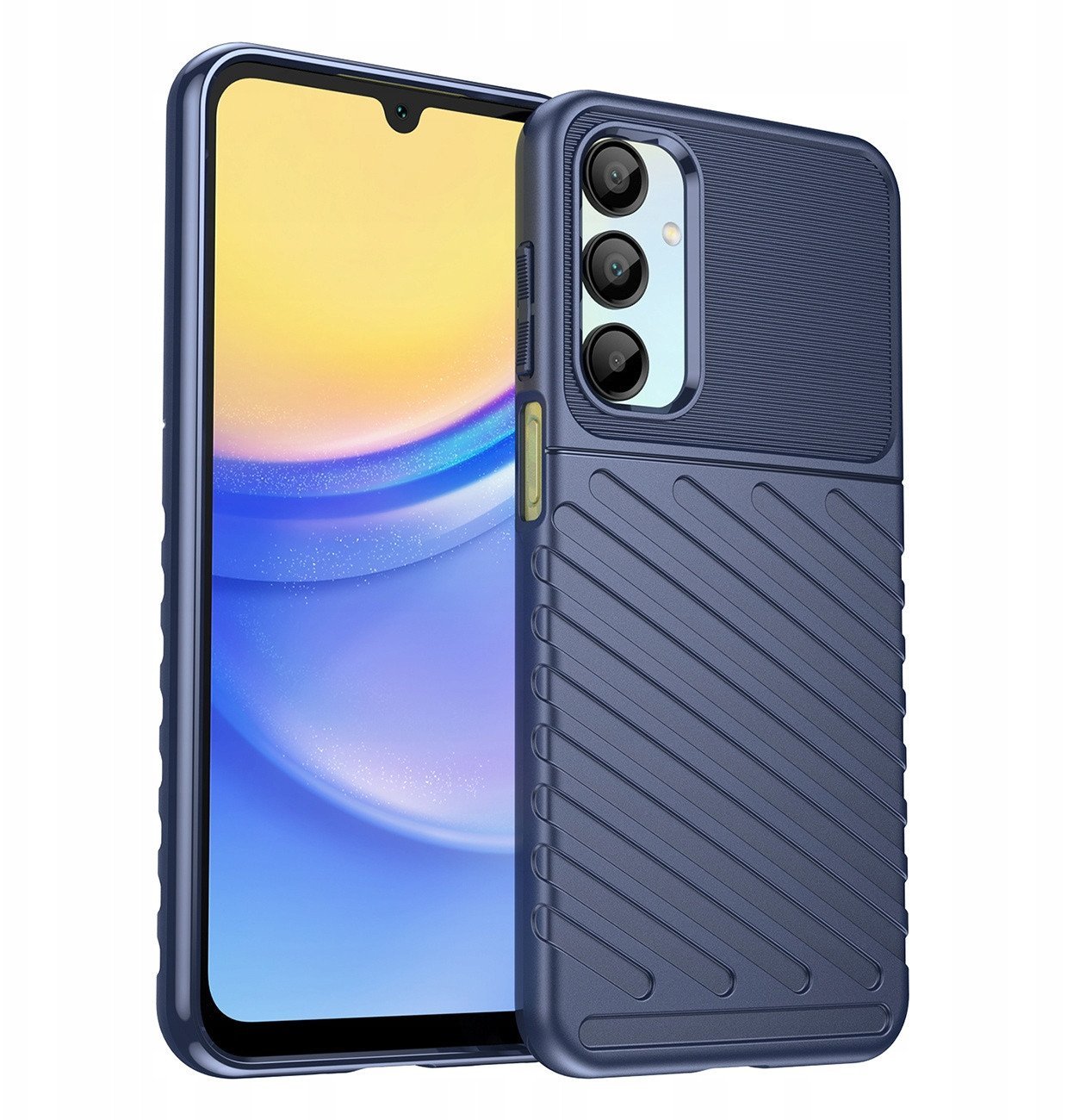 Etui Thunder Case na Samsung Galaxy A26 silikonowy pancerny pokrowiec - niebieskie