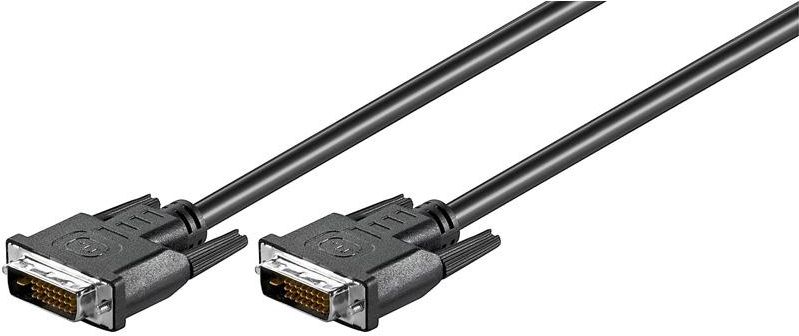 Kabel Goobay DVI-D - DVI-D 0.5m czarny (93295)