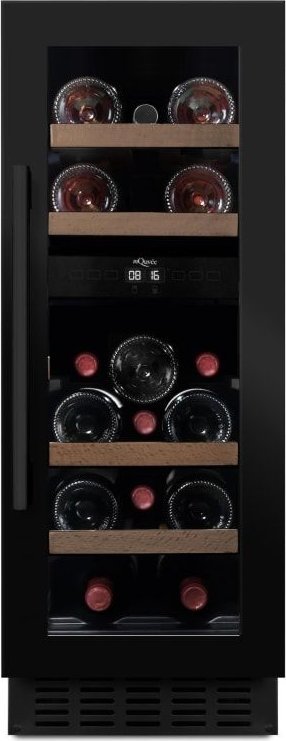 Chłodziarka do wina mQuve mQuvee WCD30AB-700 Czarny mat chłodziarka do wina 30cm do zabudowy podblatowej