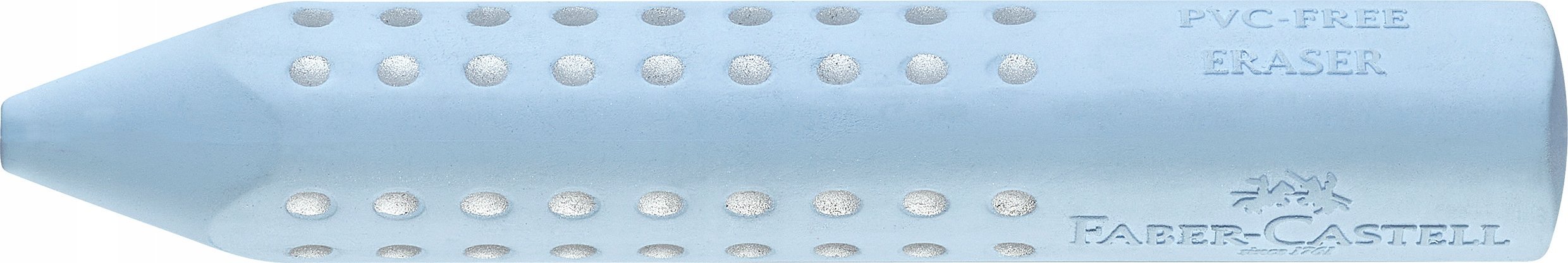 Faber-Castell FABER-CASTELL Dreikantradierer Grip 2001 sky blue 10x