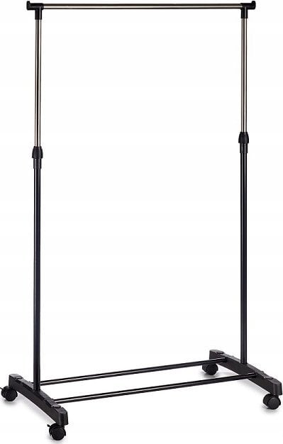 Kipit Wieszak do przedpokoju na kółkach COMFY PLACE, 80 x 43 x 90 - 160 cm