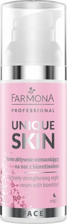 Farmona Unique Skin krem aktywnie wzmacniający na noc z bioretinolem 50ml