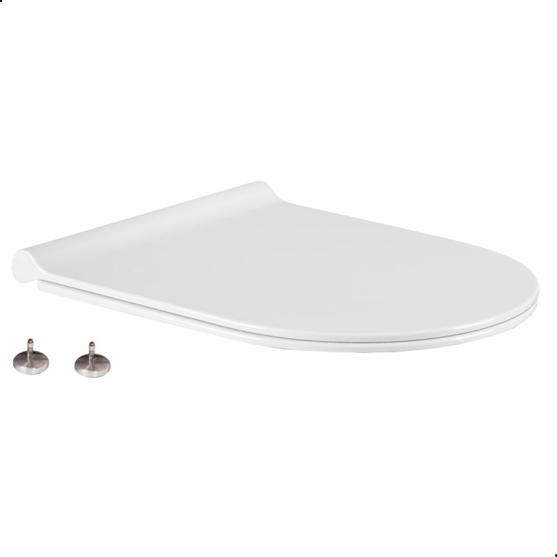 Deska sedesowa Mexen wolnoopadająca slim, duroplast, biała (39050100)