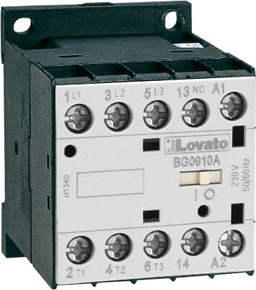 Lovato Electric Stycznik mocy 9A 3P 24V DC 1Z 0R (11BG0910D024)