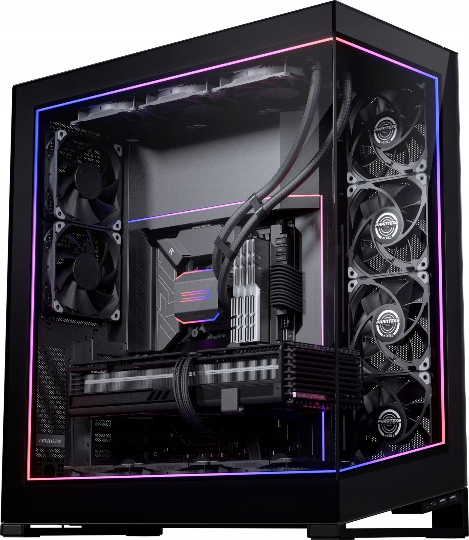 Phanteks Zestaw oświetlenia NV7 Premium LED Kit, Hub ARGB Black