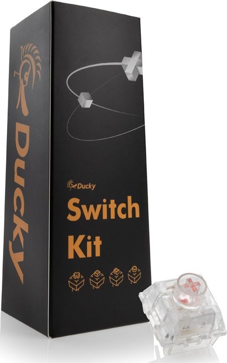 Ducky Ducky TTC Heart Switch, mechanisch, 3-Pin, linear, MX-Stem, 42g - 110 Stück
