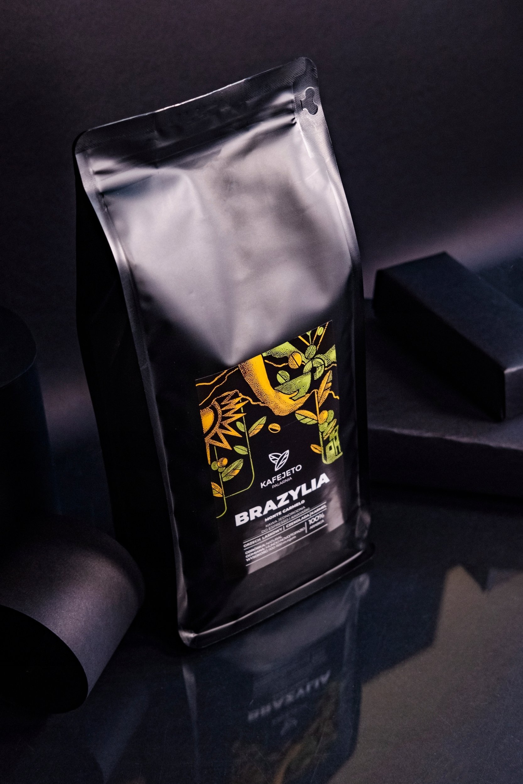 Kawa ziarnista Kafejeto Kawa ziarnista Brazylia Monte Carmelo ESPRESSO 1kg