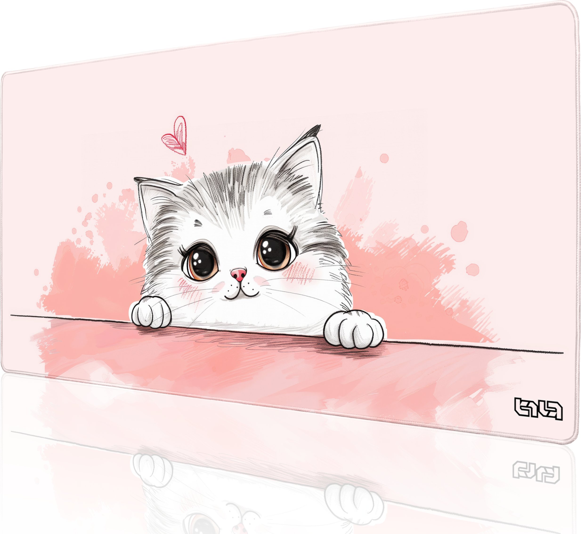 Podkładka Tilt PODKŁADKA POD MYSZKĘ XXL Kitty Catty 100x50 TILT Prezent Wodoodporna