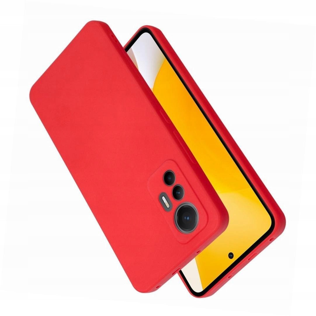 Futerał SOFT do XIAOMI Redmi Note 14 Pro 5G czerwony
