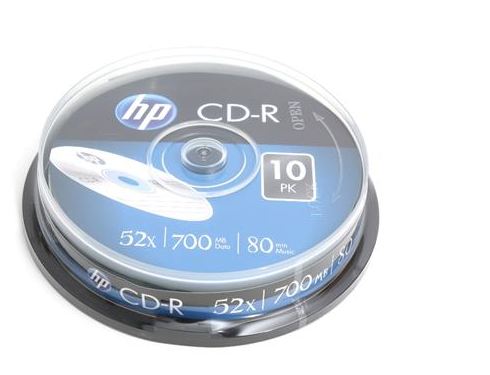 HP CD-R 700 MB 52x 10 sztuk (HPCD10)