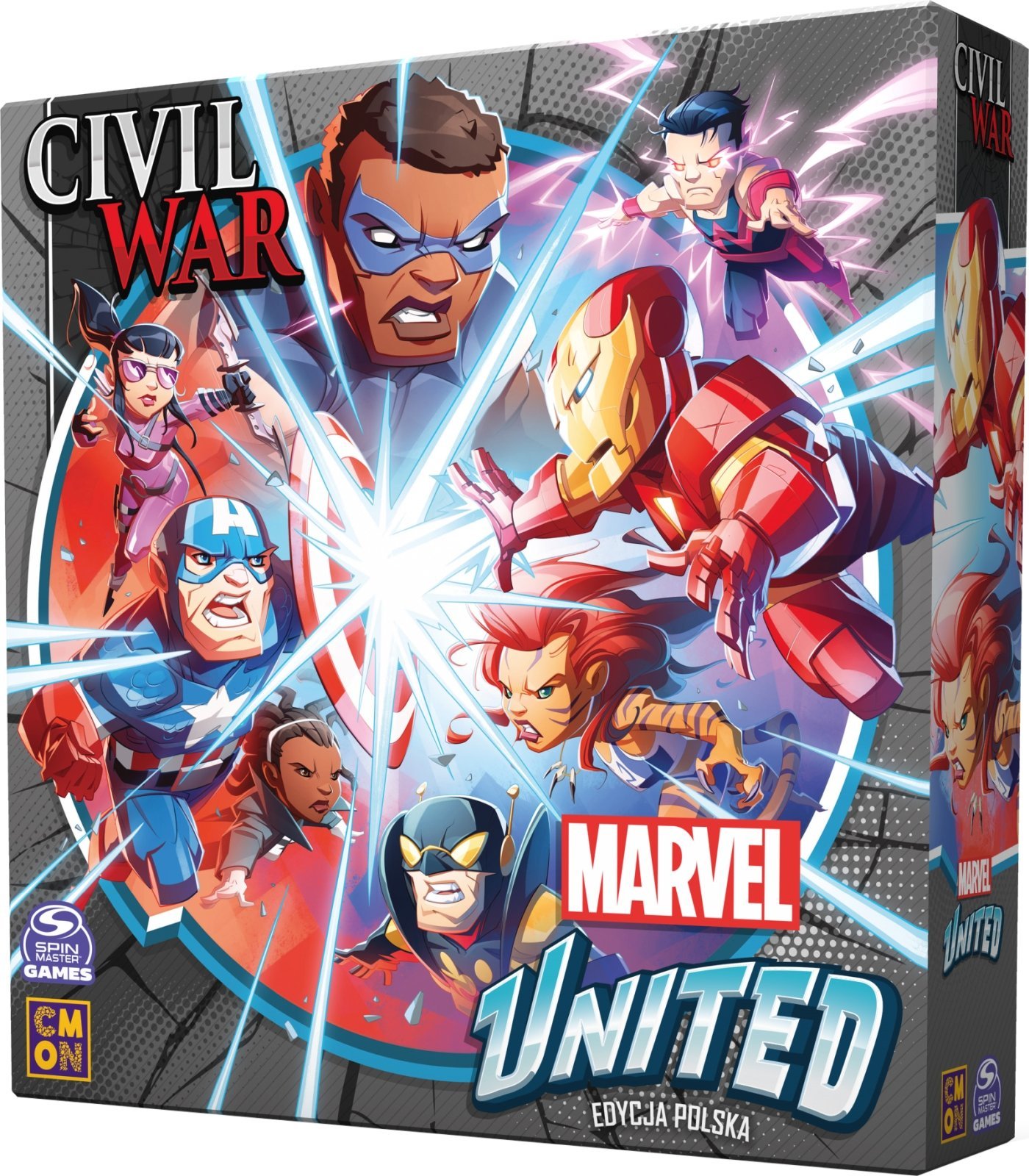 Portal Games Dodatek do gry Marvel United: Civil War