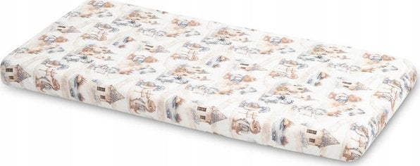 Sensillo PRZEŚCIERADŁO DRUKOWANE SMOKI 60X120CM