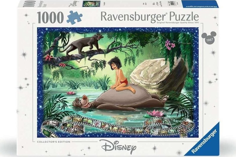 Ravensburger Puzzle Disney Księga dżungli 1000 elementów