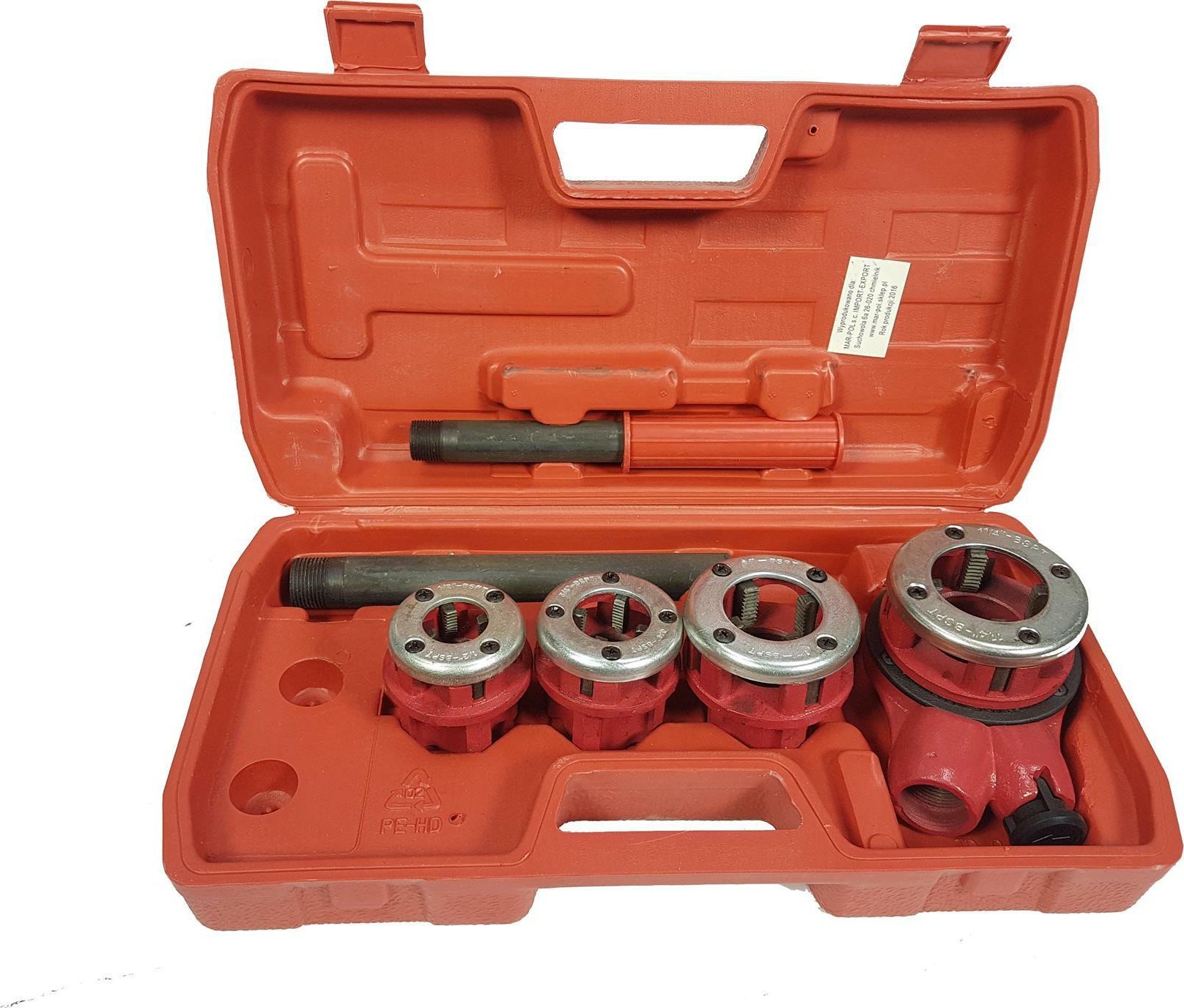 Mar-Pol MAR-POL GWINTOWNICA 4cz. 1/2" - 1,1/4"