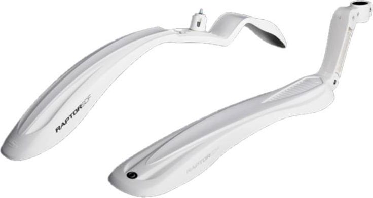 Hammer Błotniki RAPTOR 1 komplet szybki montaż białe Uniwersalny