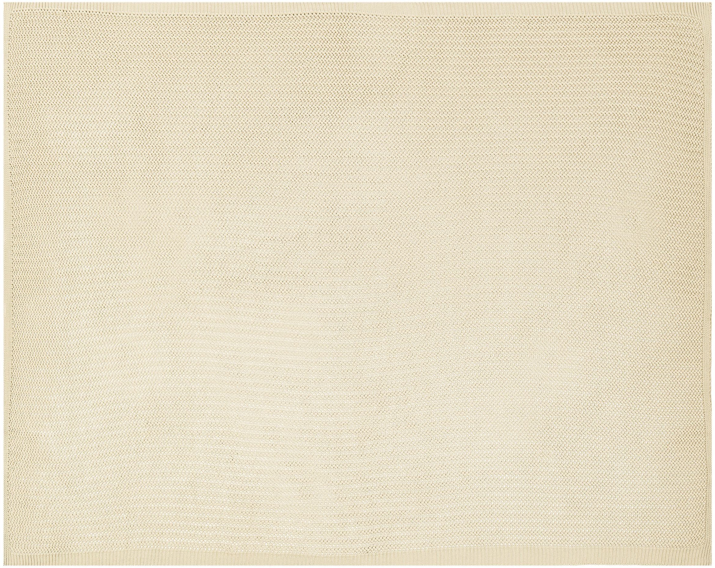 Narzuta na łóżko ILEN Bawełna 150 x 200 cm Beżowy