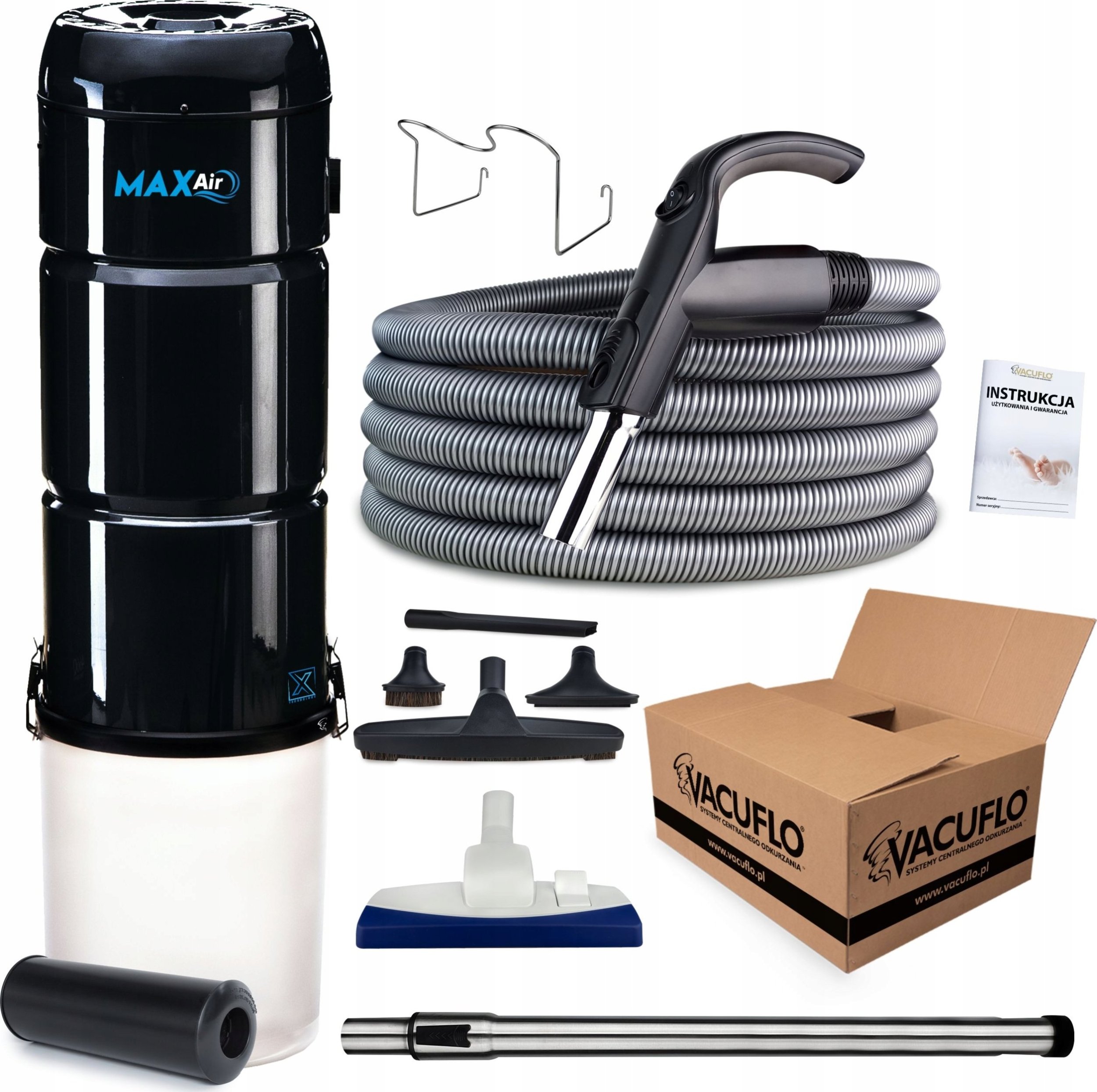 Vacuflo Zestaw VACUFLO TC MAX + pakiet Silver 9