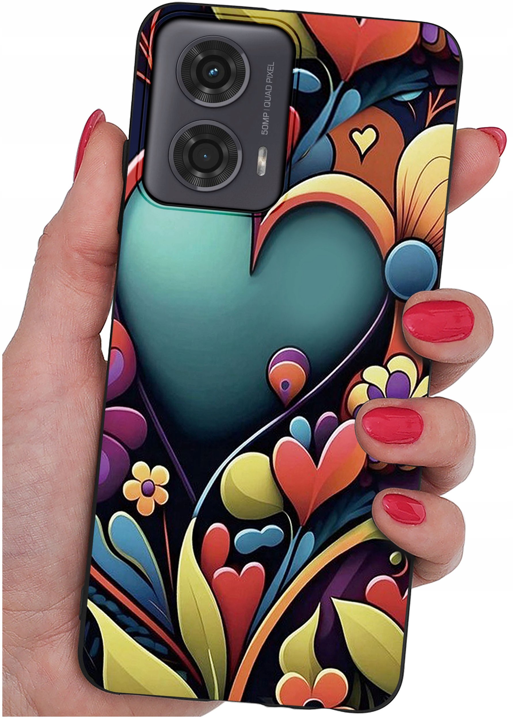 Etui do Motorola Moto G24 |G24 POWER |G04 |E14 WZORY |SILIKONOWE MATT SZKŁO