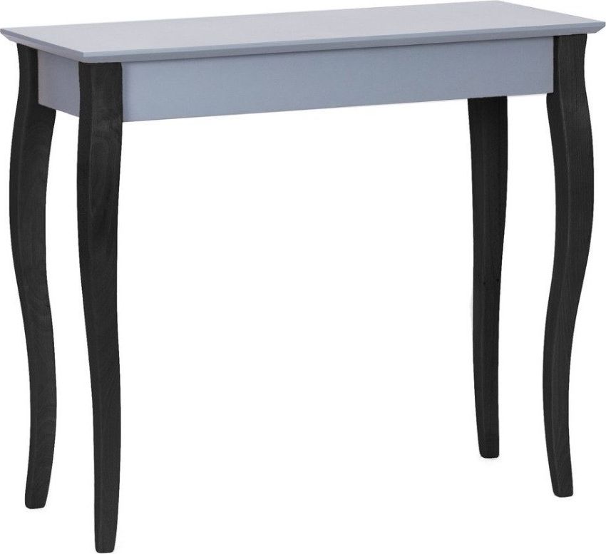 Ragaba Konsola LILLO 85x35 ciemnoszara/czarna