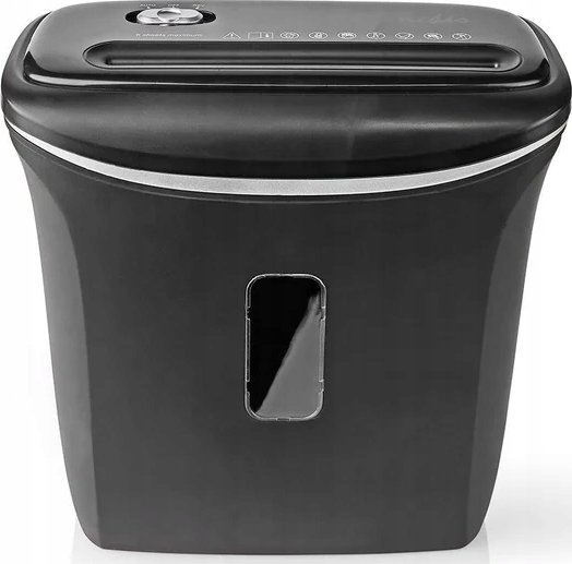 Niszczarka Nedis Nedis PASH120BKA4 niszczarka Rozdrabnianie taśmowe 22 cm Czarny