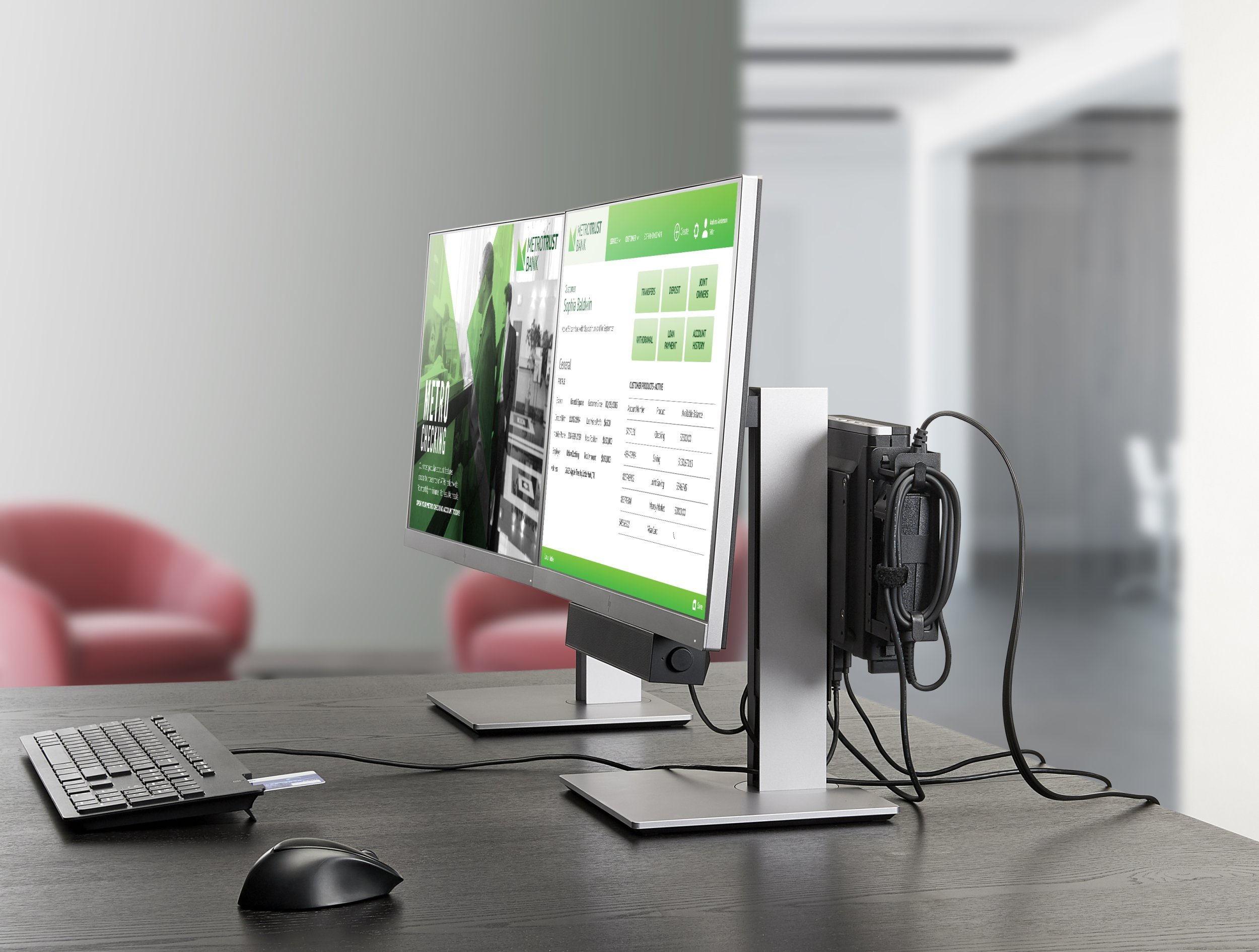 Klawiatura HP USB Bus Slim CCID Hiszpania