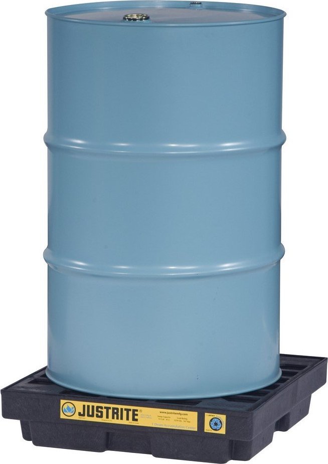 Topserw Paleta wychwytowa na 1 beczkę o pojemności 45 l, wym. 635 x 635 x 140 mm