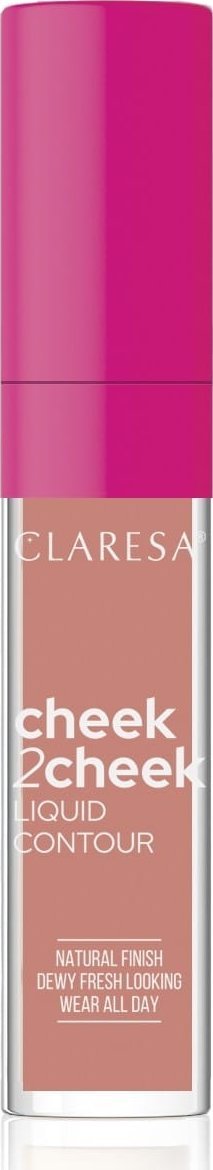 Claresa CLARESA Cheek2Cheek Róż w płynie 01 Tea Rose 6.5g