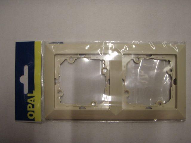 Abex Ramka 2-krotna opal/perła beżowa