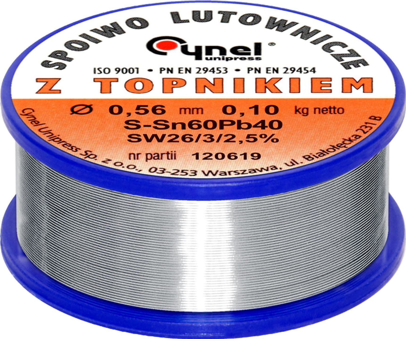 Blow 9637# Cyna 0,56/100g/spoiwo lc60-fsw26