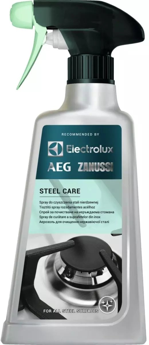 Electrolux Płyn do czyszczenia stali szlachetnej nierdzewnej STEEL CARE spray 500ml