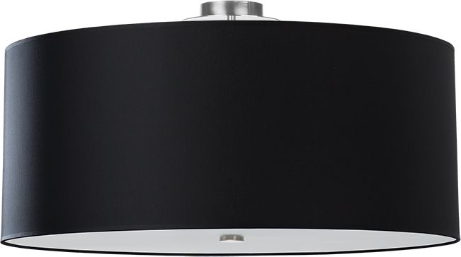 Lampa sufitowa Sollux Lampa podsufitowa LED Ready czarna do pokoju dziennego Sollux OTTO SL.0794