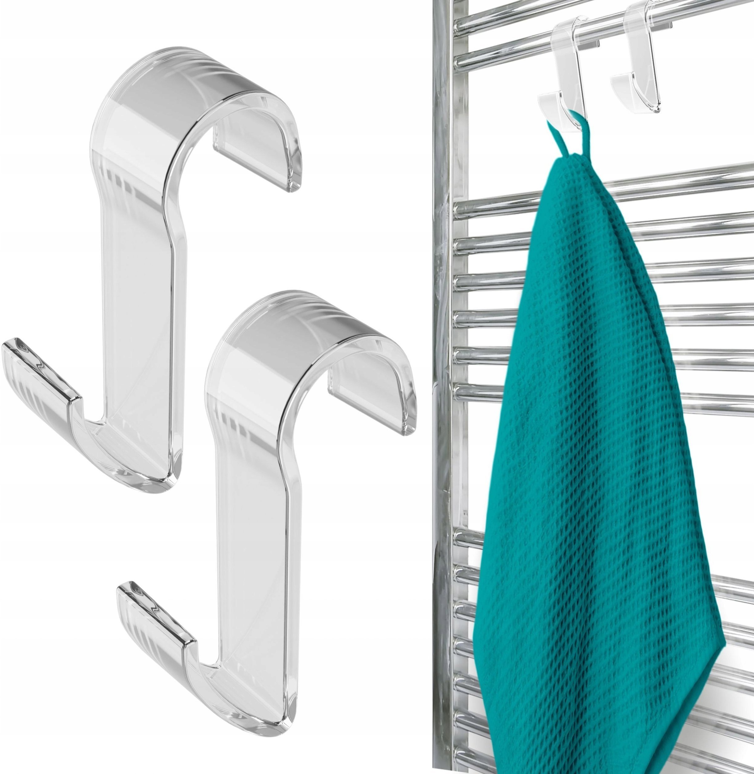 Wieszaki na kaloryfer przeźroczyste Sillar Wessper /2szt.