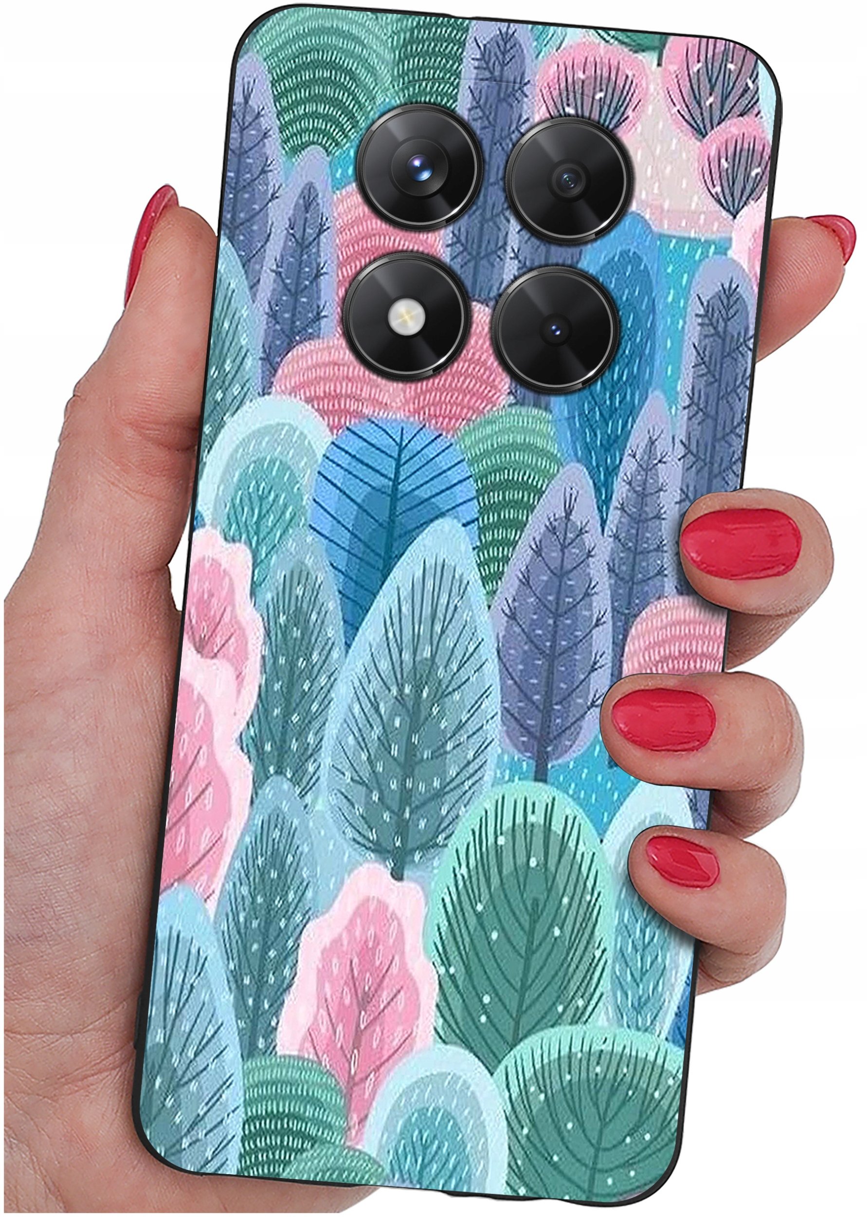 ETUI do Xiaomi Redmi Note 14 Pro 5G | WZORY | SILIKONOWE MATT CASE